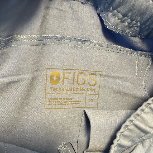 Figs Blue Technical Collection Scrub Jogger Pants Sz XL - Picture 4 of 4